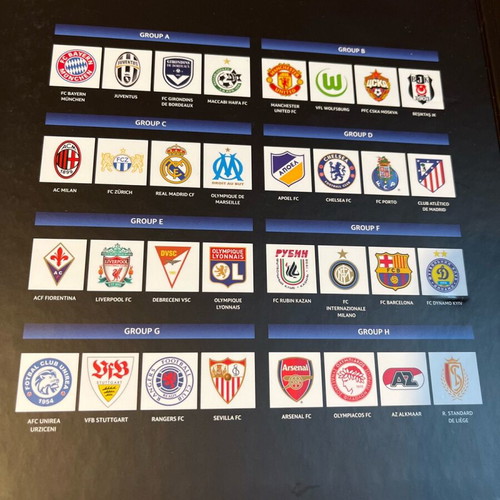 Champions League guide new 2009-2010 with all teams