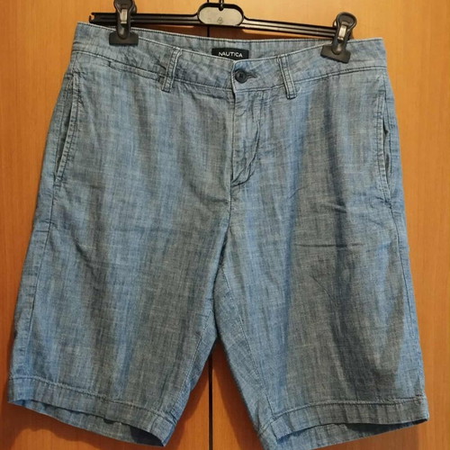 Nautica slim fit bermuda like new, denim style with 4 pockets