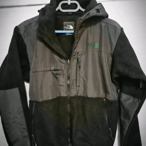 The North Face Black and Gray Hybrid Performance Jacket used, small