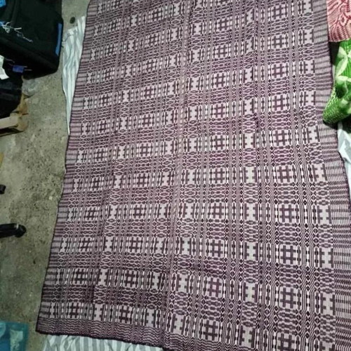 Handwoven loom rugs new, set of 9 pieces