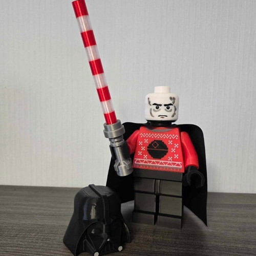 LegoDarth Vader new, Christmas mood, 15cm, 3D printed