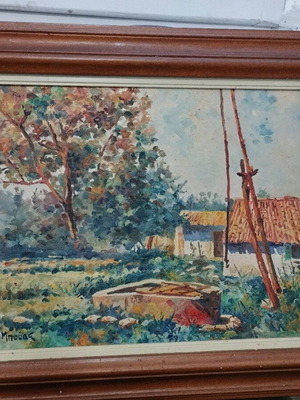 Πίνακας μεταχειρισμένος, διαστάσεις 50/61