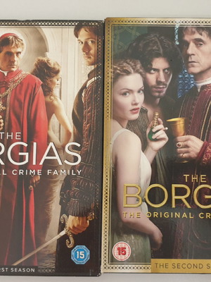 The Borgias DVD μεταχειρισμένο, πλήρης 1ος και 2ος κύκλος