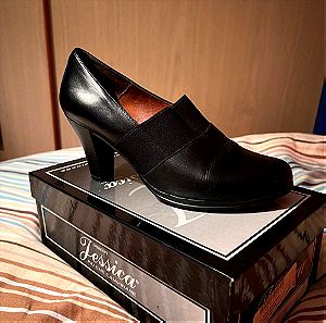 Γόβα άνετη μαύρη, επίσημο παπούτσι