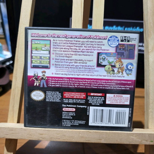 Pokemon Pearl Version Nintendo DS used