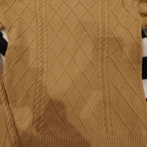 Damiano Milano 2 knitted blouse and pants sets like new, brown and pink