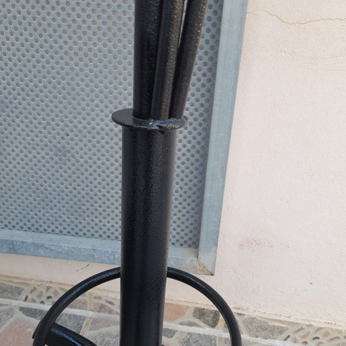Clothes Stand and Umbrella Holder like new, metal black