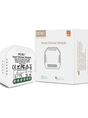 Smart dimmer module WiFi MOES σαν καινούργιο με έλεγχο Tuya, Alexa, Google Home