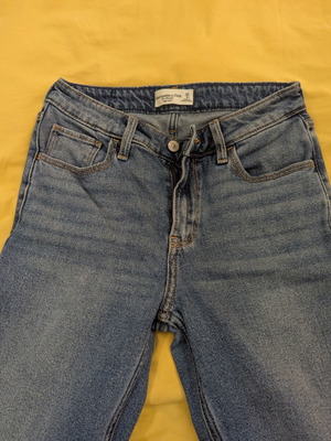 Abercrombie & Fitch skinny jeans like new, blue, size 36