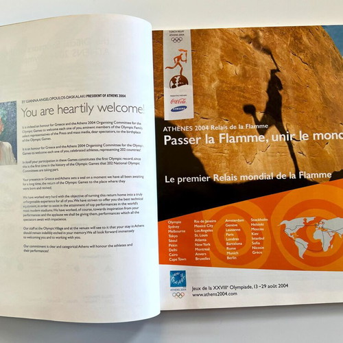 Athens.04 official magazine of Athens 2004 S.A. new
