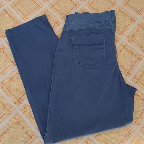 Sarah Lawrence jeans long blue women's pants used, size L