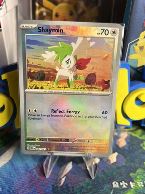 Shaymin PRE Pokeball Reverse Pokemon card mint condition