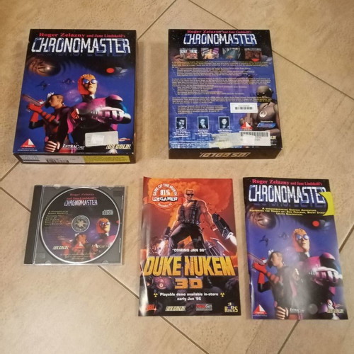 Chronomaster PC adventure game used, 1995
