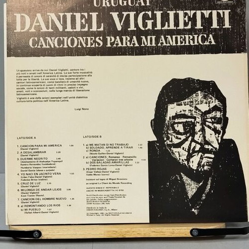 Daniel Viglietti Canciones Para Mi América vinyl used