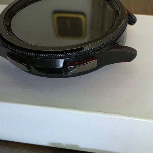 Samsung Galaxy Watch6 Classic 47mm SM-R960 smartwatch with box and multiple straps, small screen damage