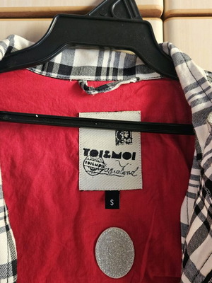 Toi&Moi checked jacket like new, multicolor