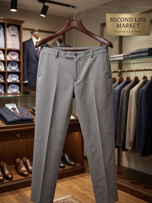 Menswear Grey Trousers like new, sizes L and XL