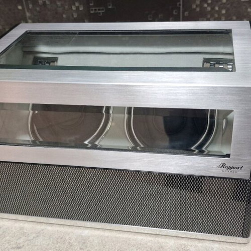 Rapport of London Twin Watch Winder like new, glass and carbon fiber