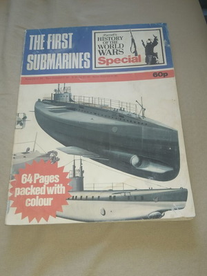 Purnell's History of the World Wars The First Submarines used book