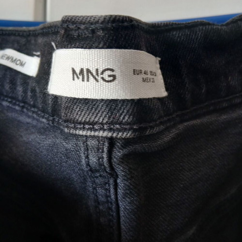 Mango Mom-fit Jeans New, Black, Size XXXL