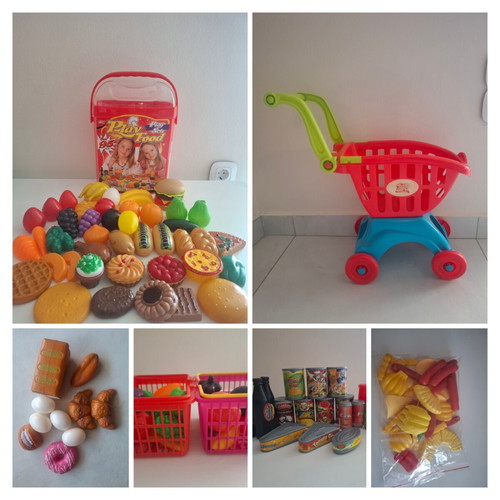 Play Food and Supermarket Items Set like new