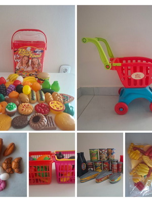 Play Food and Supermarket Items Set like new