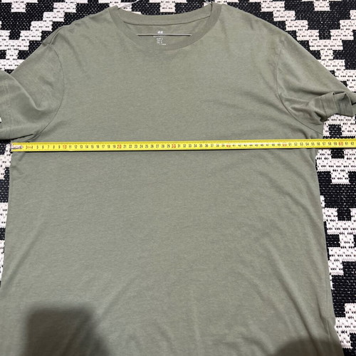 Khaki short-sleeve shirt H&M like new, size L
