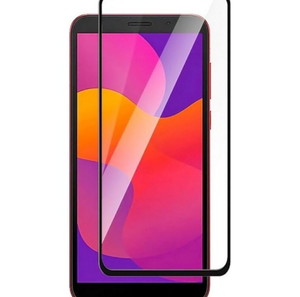 Huawei P40 Lite Full Face tempered glass Μαύρο