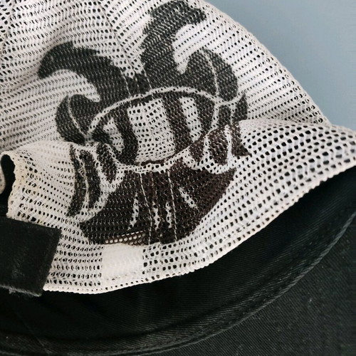 PAOK '47 Brand Trucker Hat used, black and white, OSFA