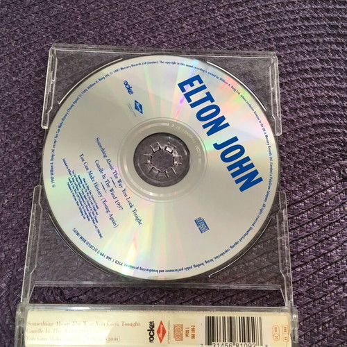 Loving Memory of Diana Princess CD used by Elton John