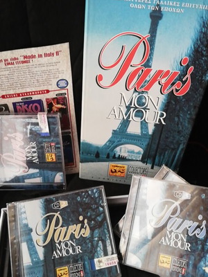 Paris Mon Amour box set 4 CDs used, pop