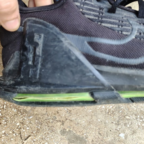 Nike αθλητικά παπούτσια μεταχειρισμένα, νούμερο 47, μαύρα