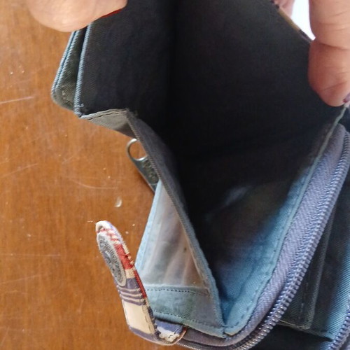 Kipling small wallet like new, multicolored