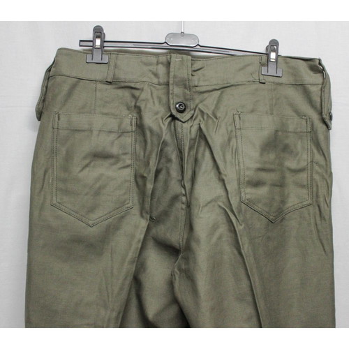Officer Pants Greek Army 1977 Olive New
