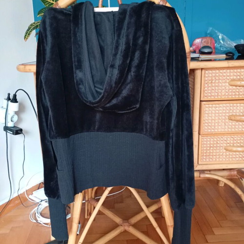 Velvet Zara cardigan black like new