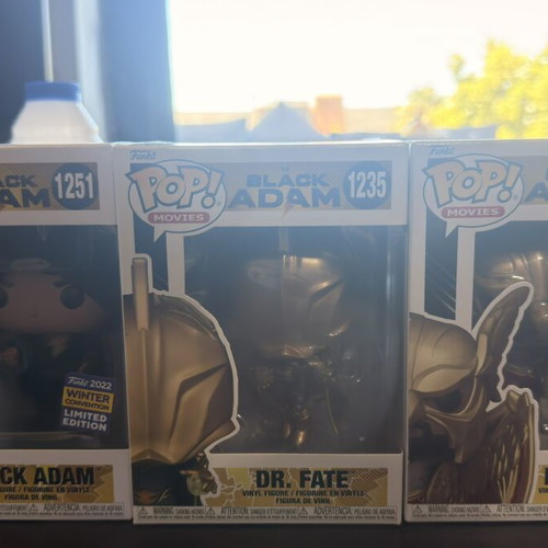 Funko Pop Black Adam Winter Convention New