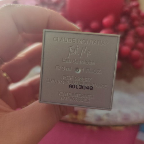 Just Me by Montana mini perfume Eau de Toilette like new 3 ml