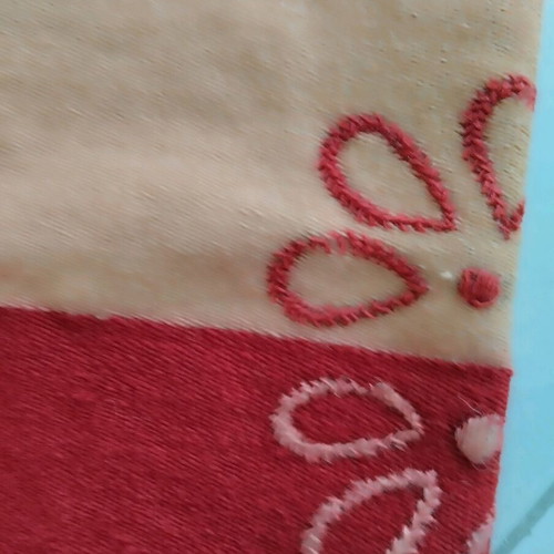 Woven smooth pillowcase like new 54x47 cm