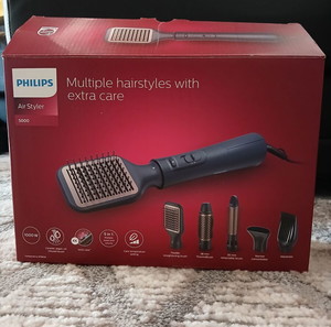 Philips Ηλεκτρική Βούρτσα Airstyler για Ίσιωμα και Μπούκλες 1000W