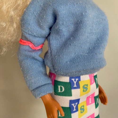 Sindy doll 1988 Hasbro Free Wheelin' vintage used