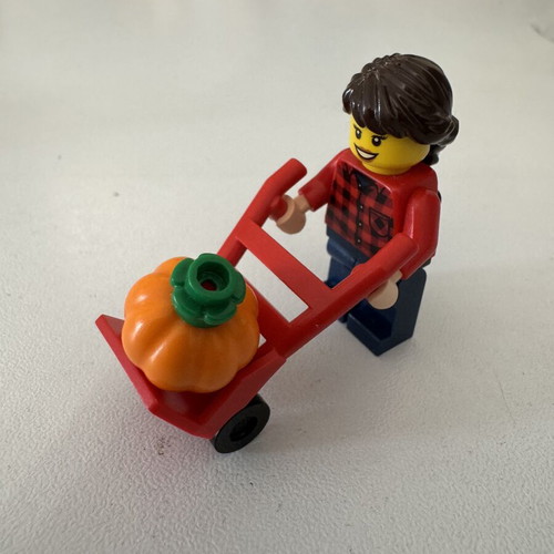 Six authentic Lego minifigures
