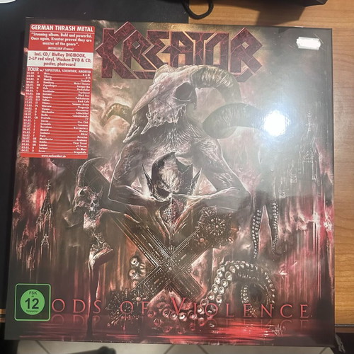Kreator Gods of Violence Vinyl Boxset new, red vinyl