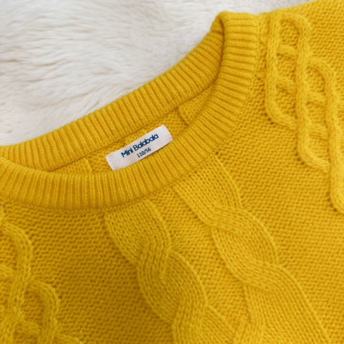 Kids Sweater size 110cm yellow like new