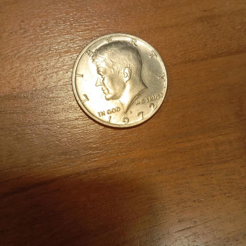 Half Dollar 1972 Kennedy used