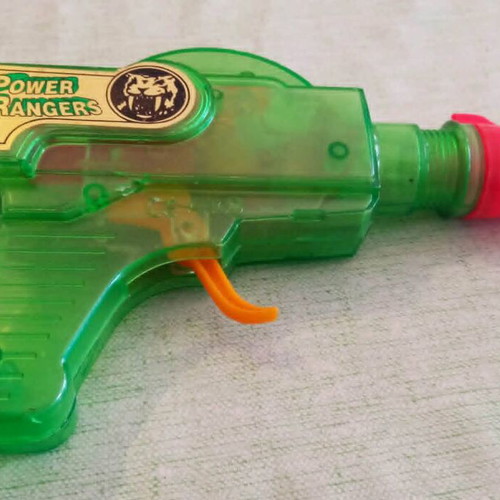Power Rangers ANCO 1993 vintage διαστημικό πιστόλι friction μεταχειρισμένο