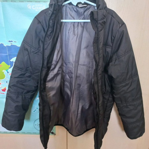 Puma kids jacket used, black, size 140 cm