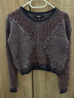 Jennyfer sweater brown like new, size XS