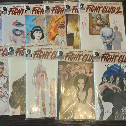 Fight Club 2 complete series 11 issues like new