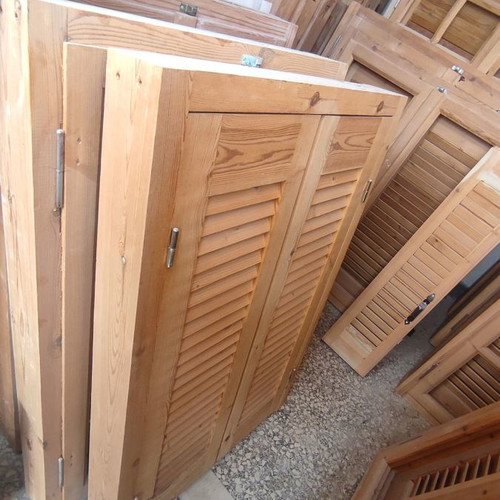 Windows new from Swedish solid wood with shutters