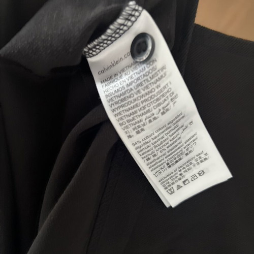Calvin Klein Polo Shirt like new, medium, black